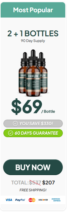 Viriflow - 3 Bottles